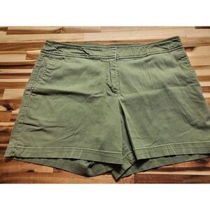 Women's RECREATION Green Flexi-Fit Shorts Size 12 Hiking Walking Great Condition